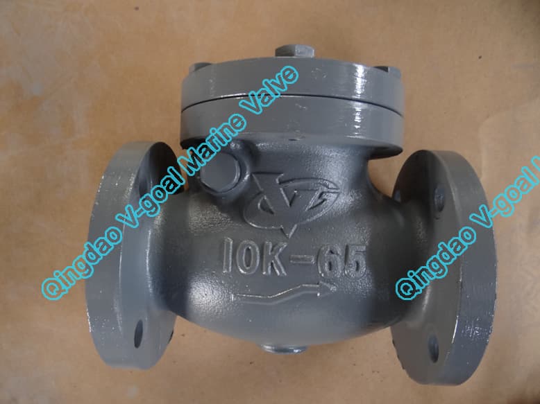 JIS marine valve bronze swing check valve